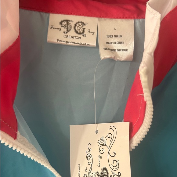 Retro Multicolor Windbreaker Jacket - Picture 5 of 9